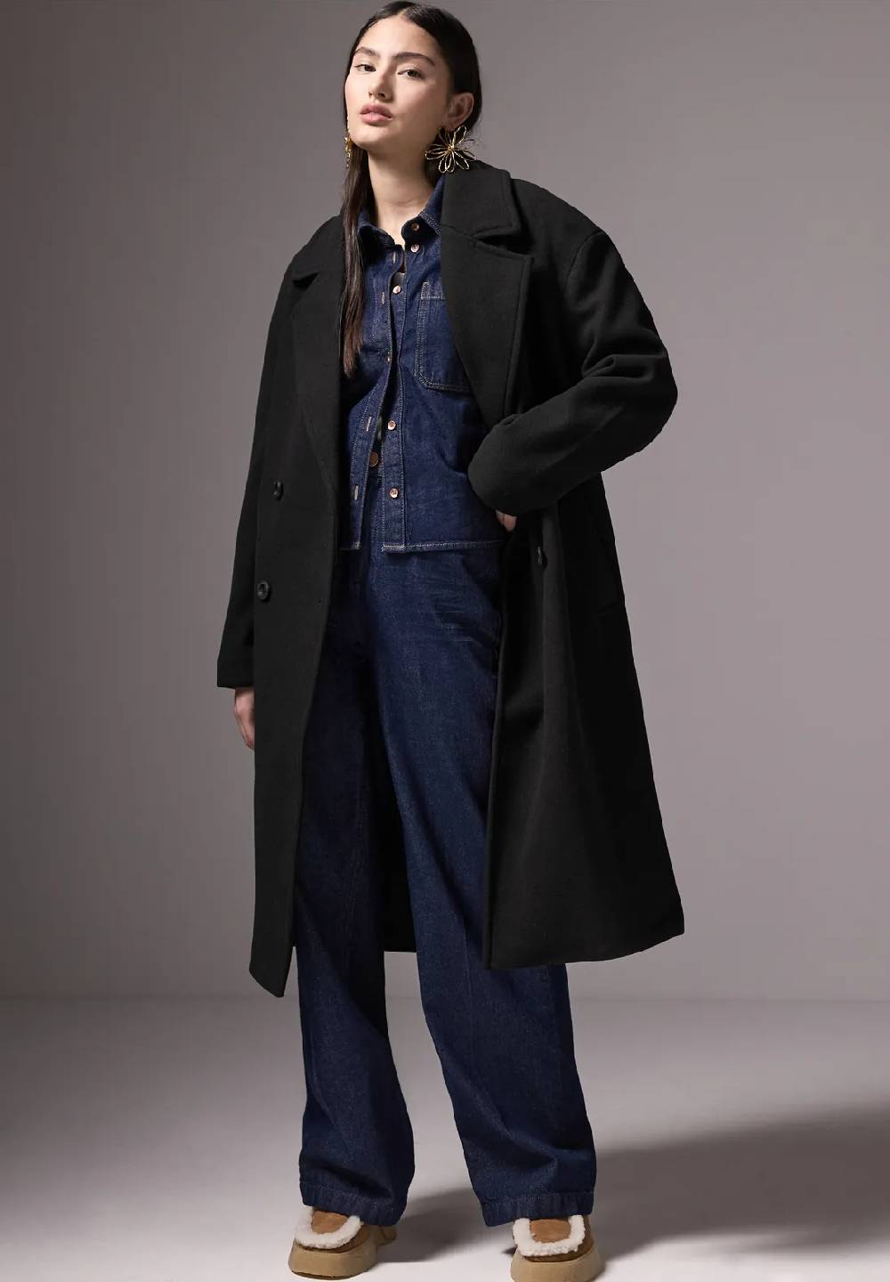 Street One Oversized Revers-Mantel