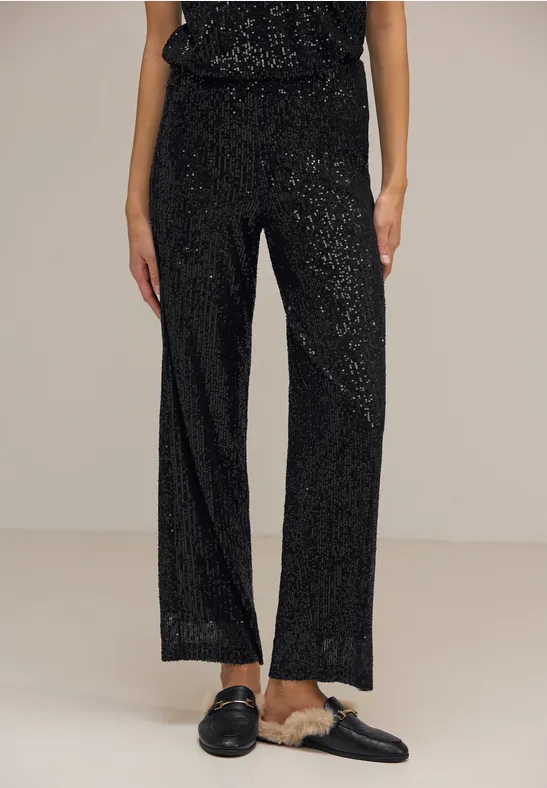 Street One Pailletten Hose