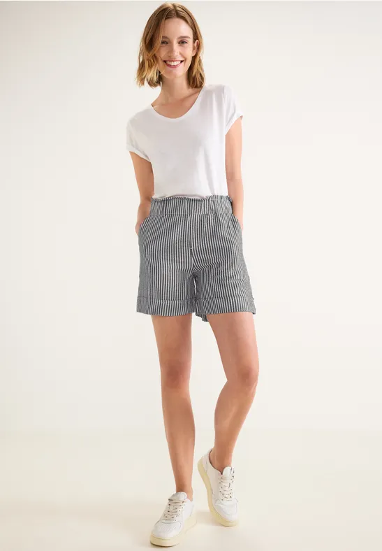 Street One Paperbag Loose Fit Bermuda
