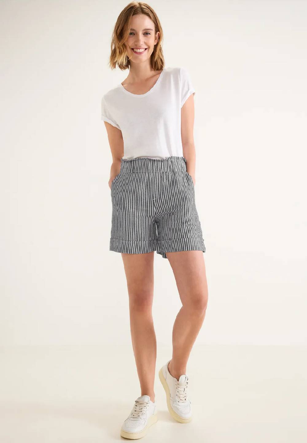 Street One Paperbag Loose Fit Bermuda