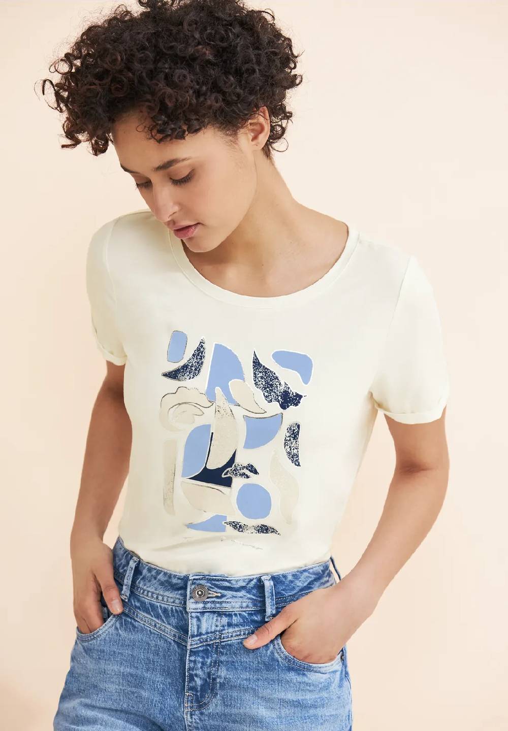 Street One Partprint T-Shirt