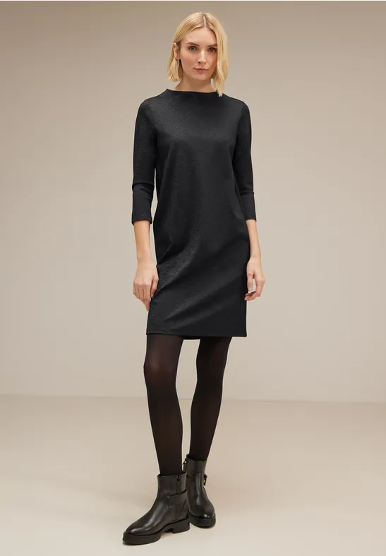 Street One Partykleid Mit Stehkragen