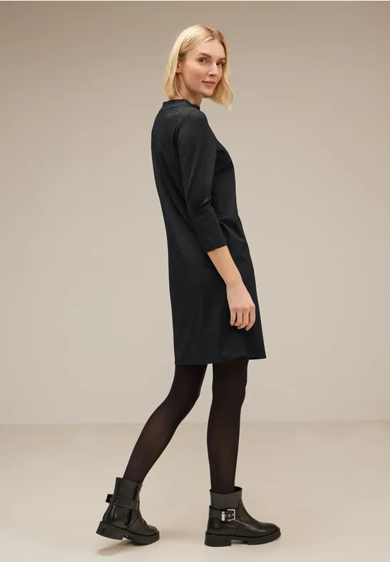 Street One Partykleid Mit Stehkragen