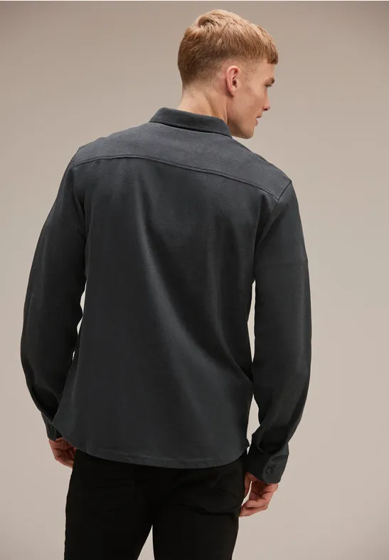 Street One Piquée Langarmshirt