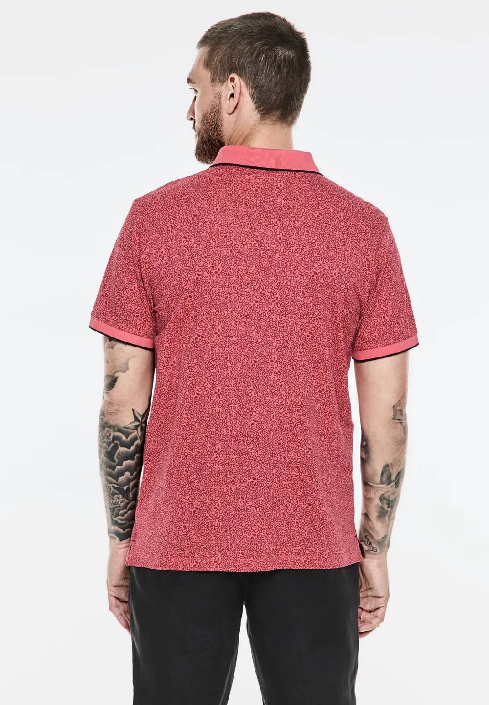 Street One Piquée Poloshirt Mit Print