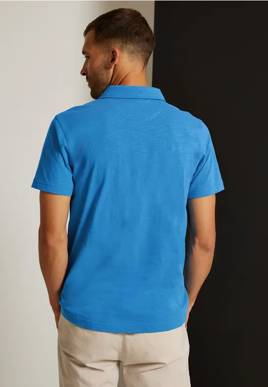 Street One Poloshirt In Jersey Slub