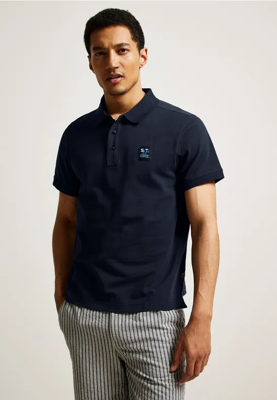 Street One Poloshirt In Piqueé