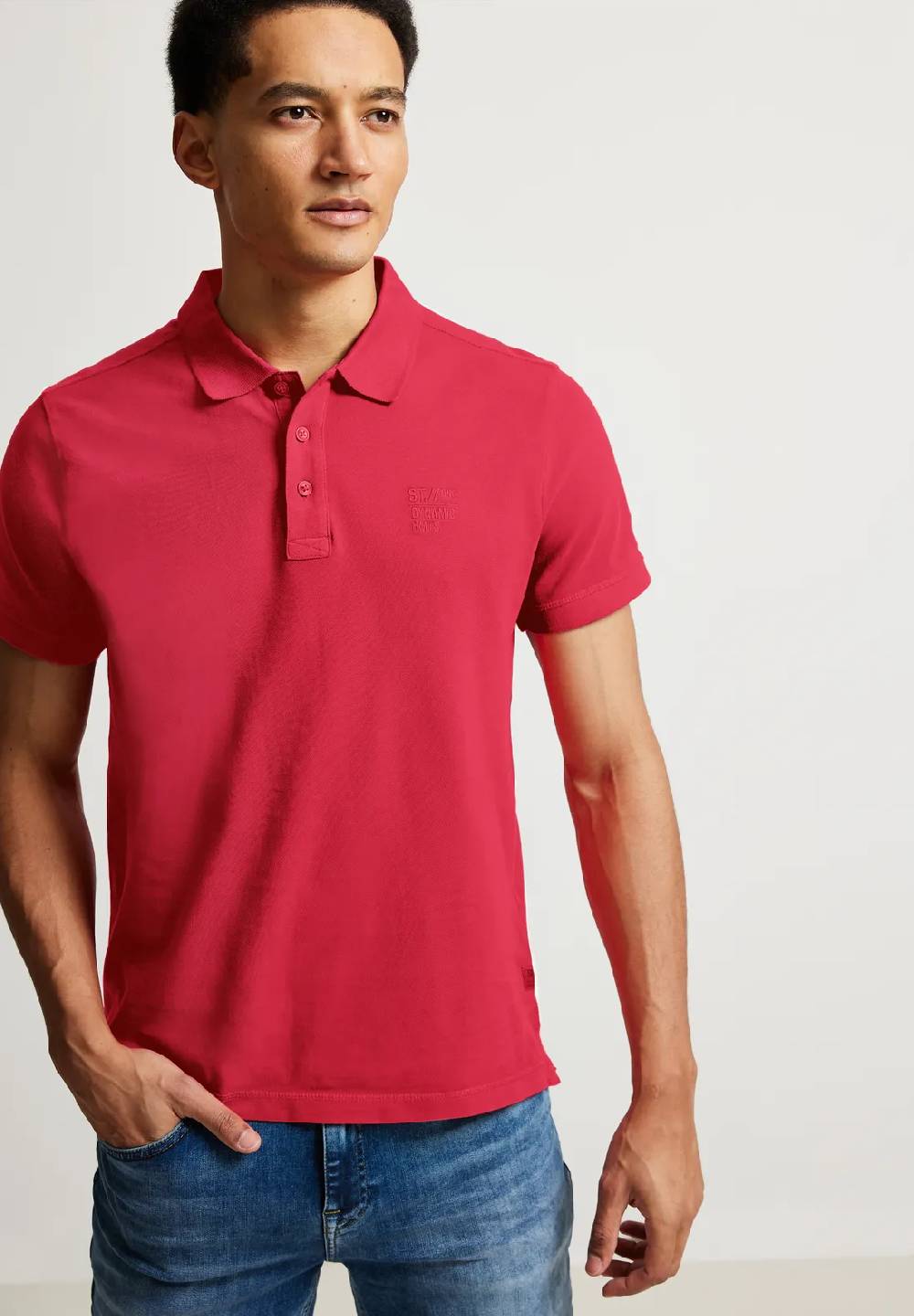 Street One Poloshirt in Piqueé