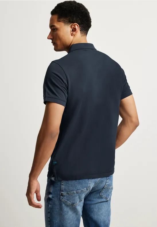 Street One Poloshirt In Piqueé
