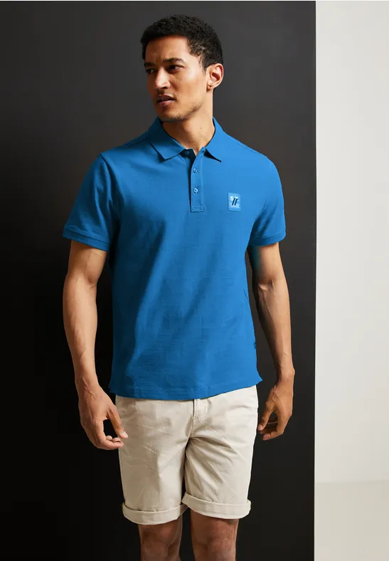 Street One Poloshirt In Piqueé