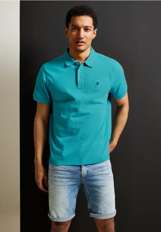 Street One Poloshirt In Piqueé