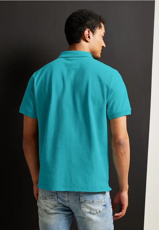 Street One Poloshirt In Piqueé