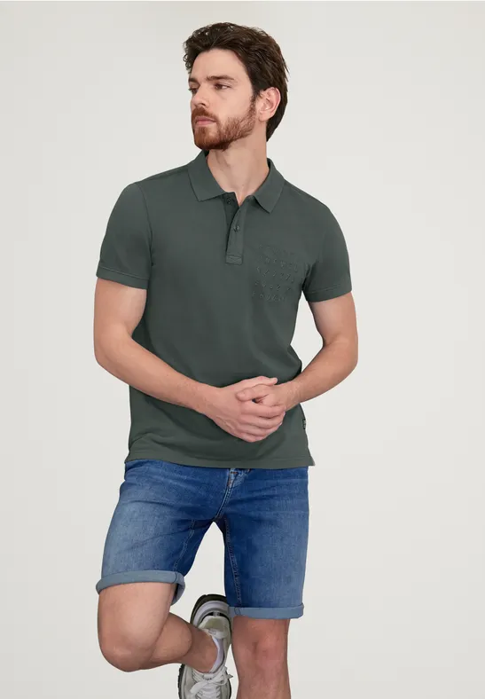 Street One Poloshirt Mit Wordingprint