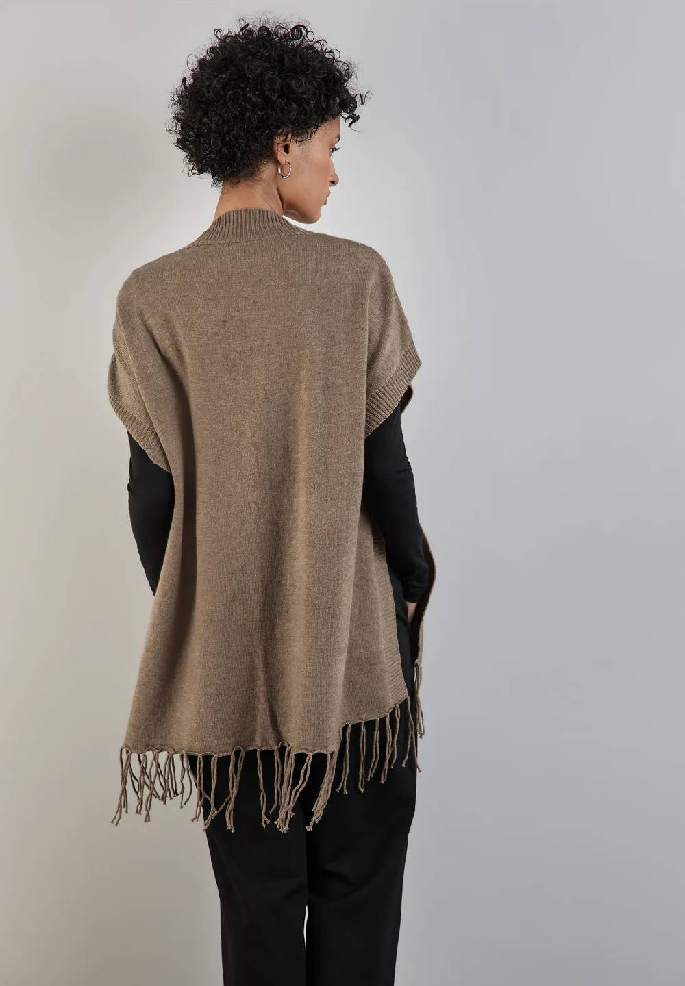 Street One Poncho Mit Fransen