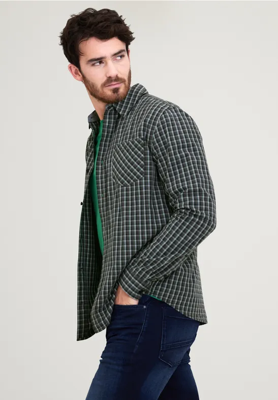 Street One Popeline Hemd Mit Karomuster