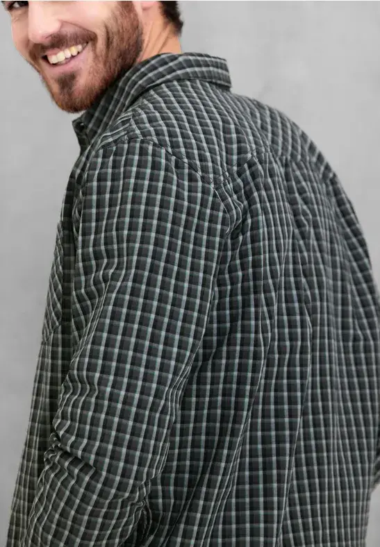 Street One Popeline Hemd Mit Karomuster