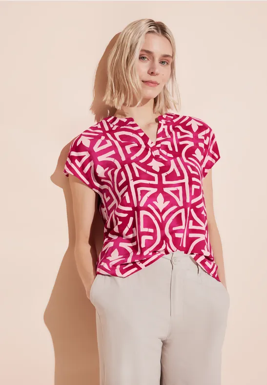 Street One Print Bluse