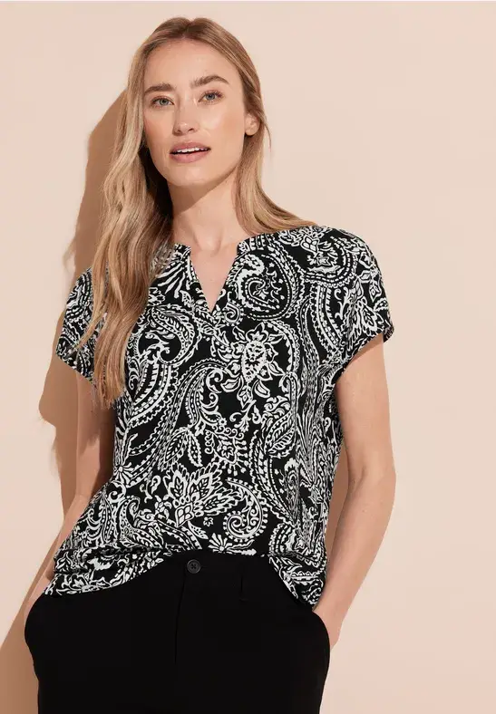 Street One Print Bluse