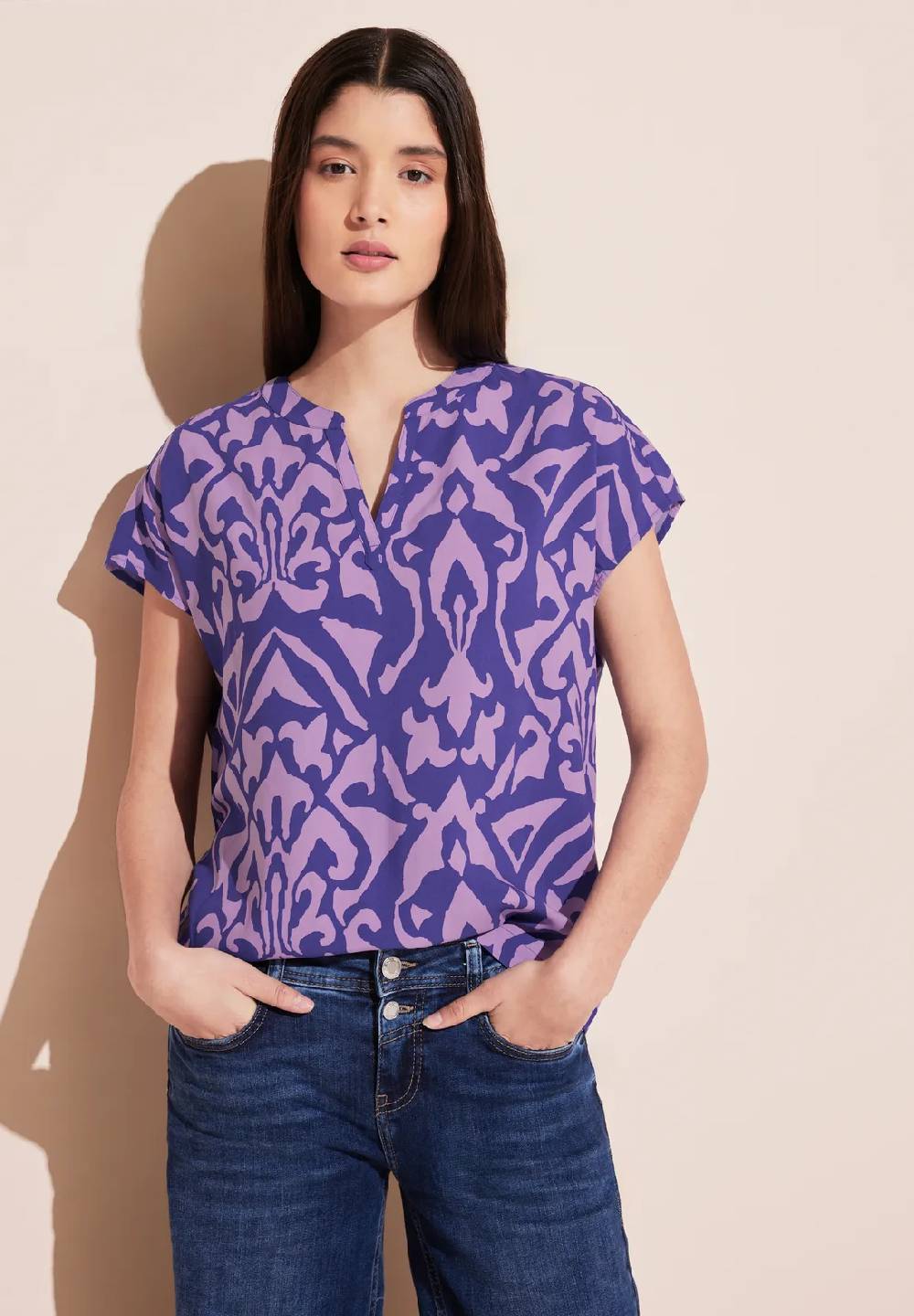 Street One Print Bluse
