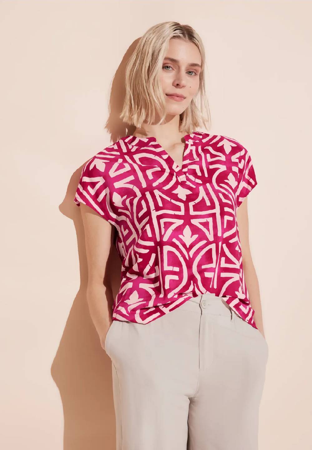 Street One Print Bluse