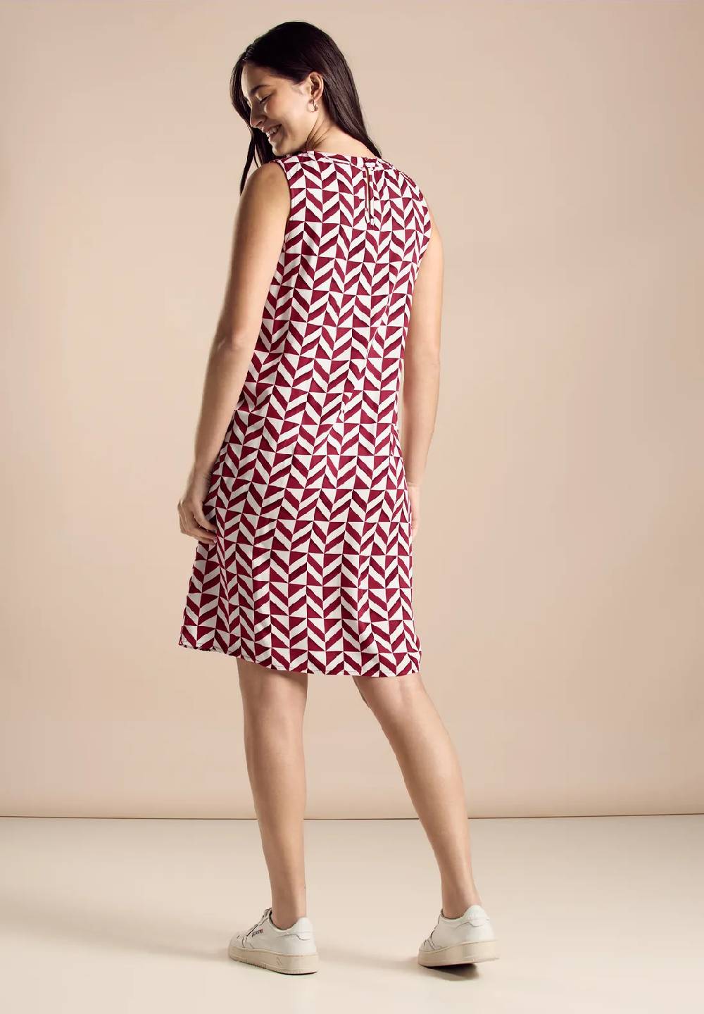 Street One Print Kleid ärmellos