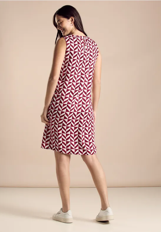 Street One Print Kleid ärmellos