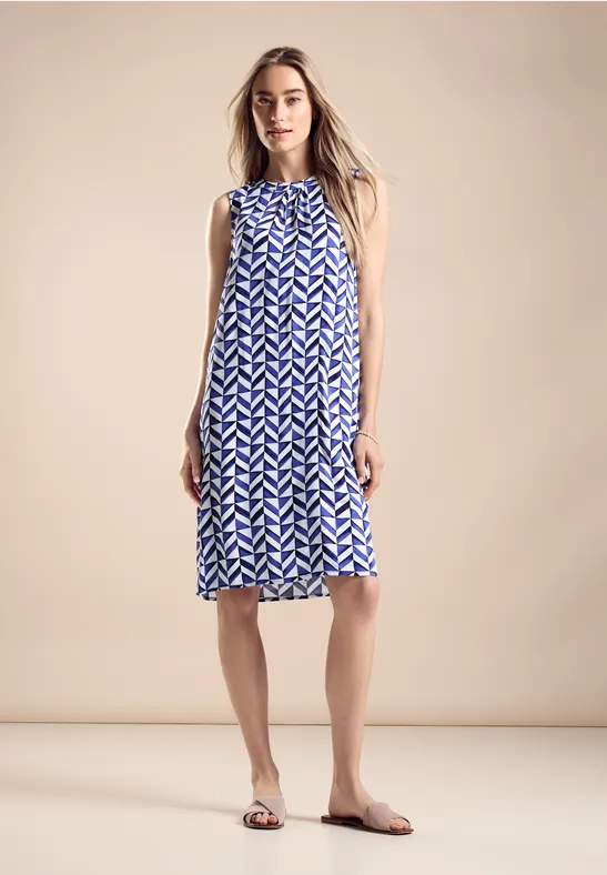 Street One Print Kleid ärmellos
