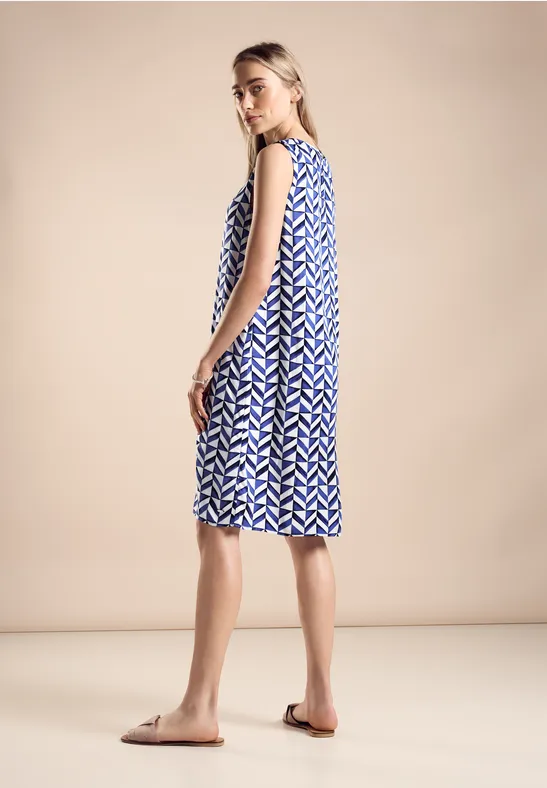 Street One Print Kleid ärmellos