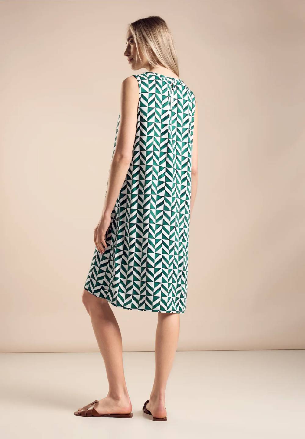 Street One Print Kleid ärmellos