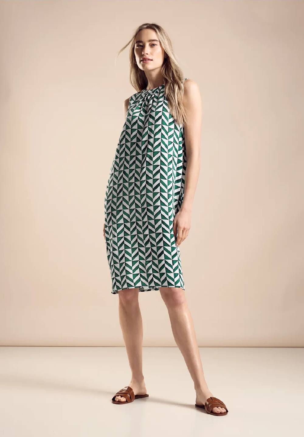 Street One Print Kleid ärmellos