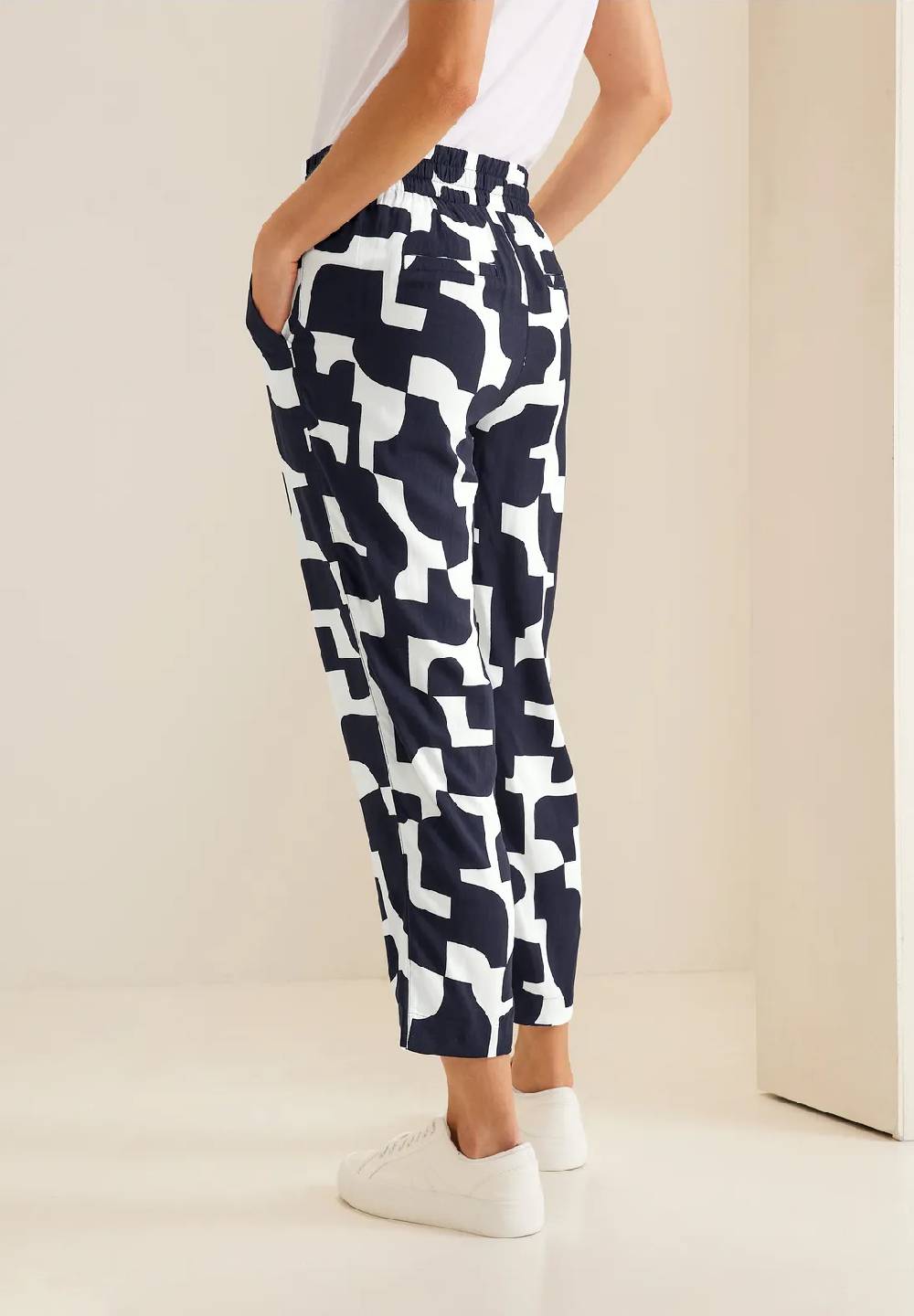 Street One Print Loose Fit Hose - Style BONNY