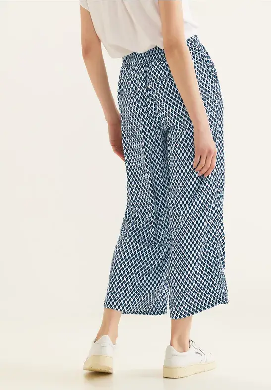 Street One Print Loose Fit Hose - Style EMEE