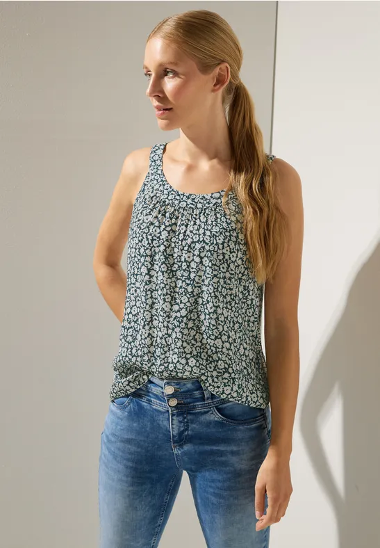 Street One Print Materialmix Top