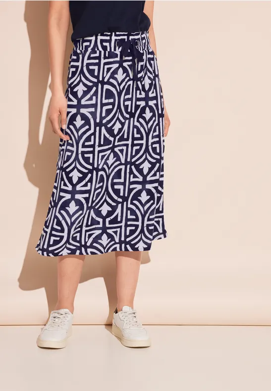 Street One Print Musselin Rock