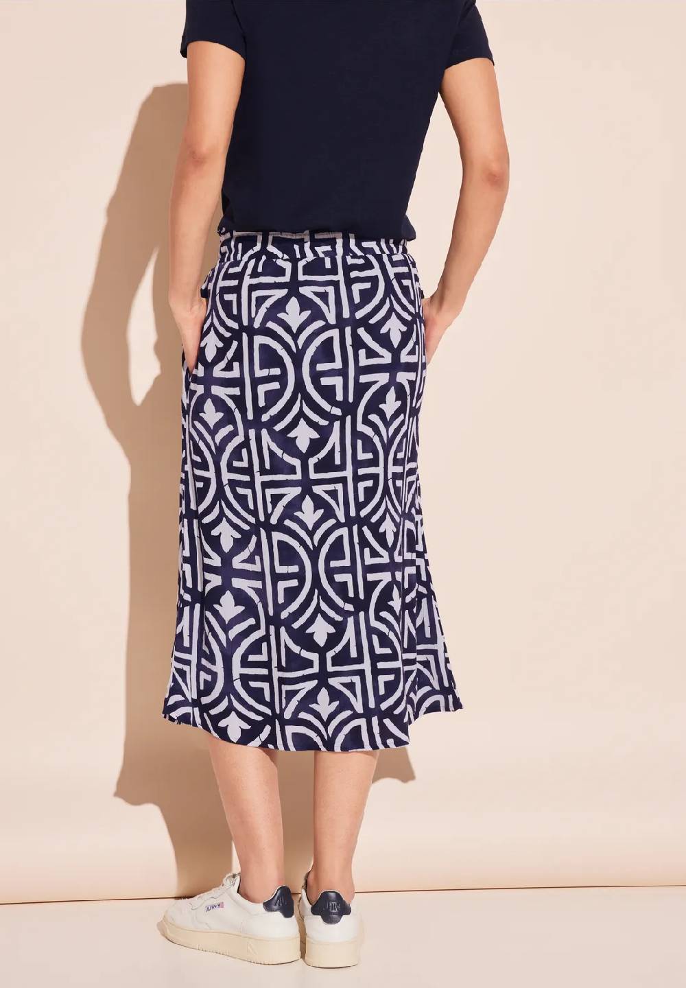 Street One Print Musselin Rock