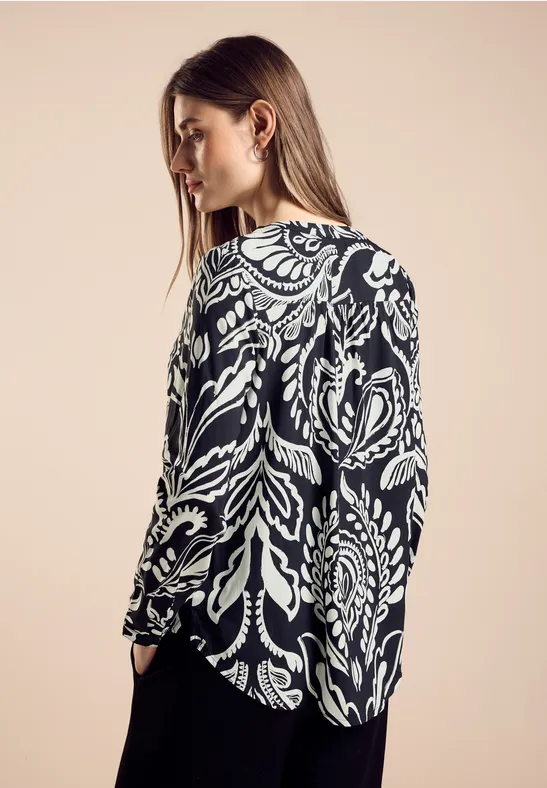 Street One Print Tunikabluse