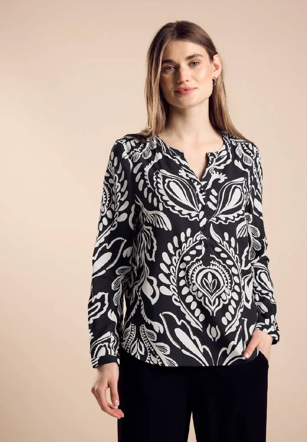 Street One Print Tunikabluse