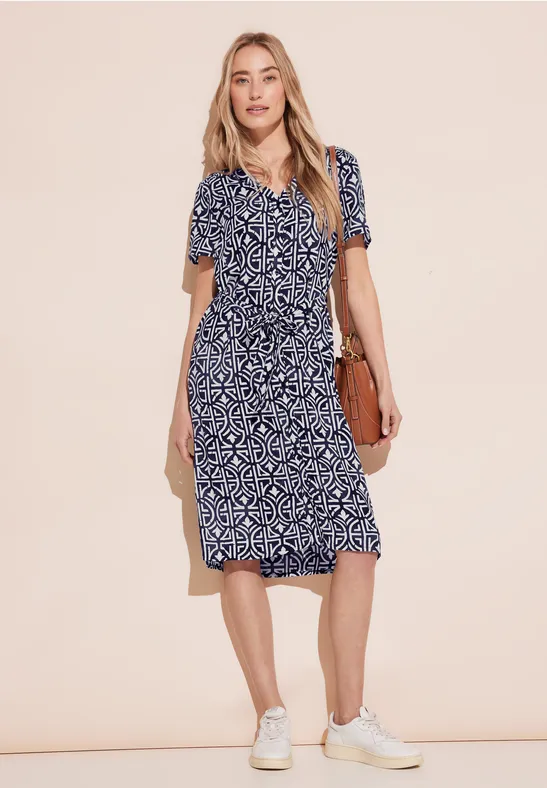 Street One Print Viskose Kleid