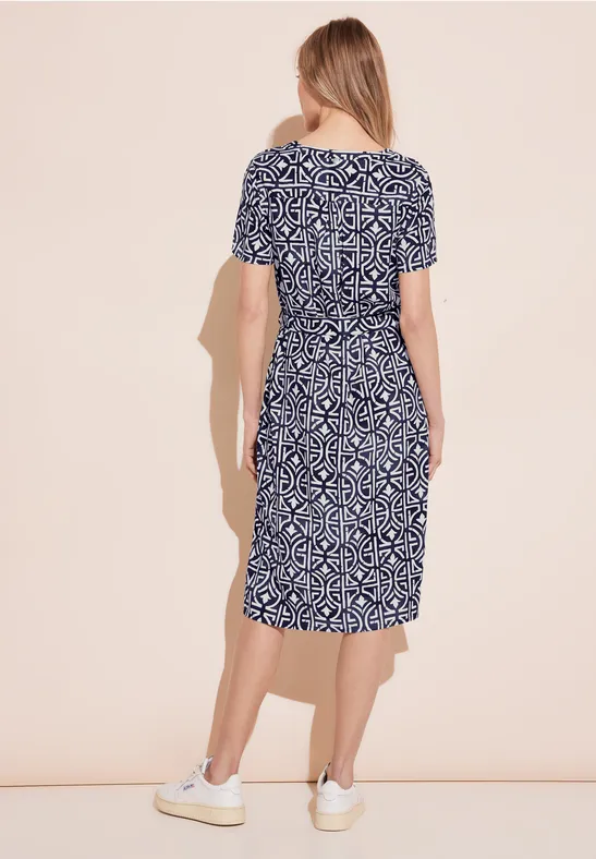 Street One Print Viskose Kleid