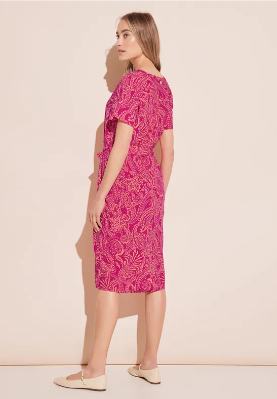 Street One Print Viskose Kleid