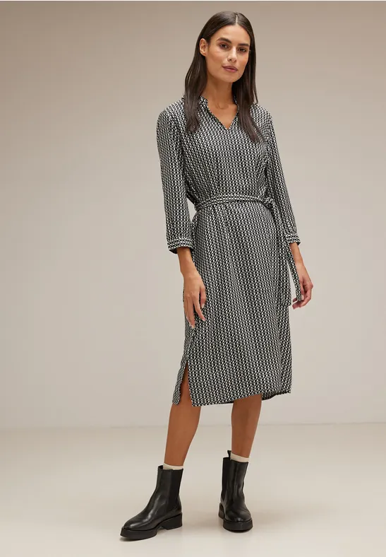 Street One Print Viskose Kleid