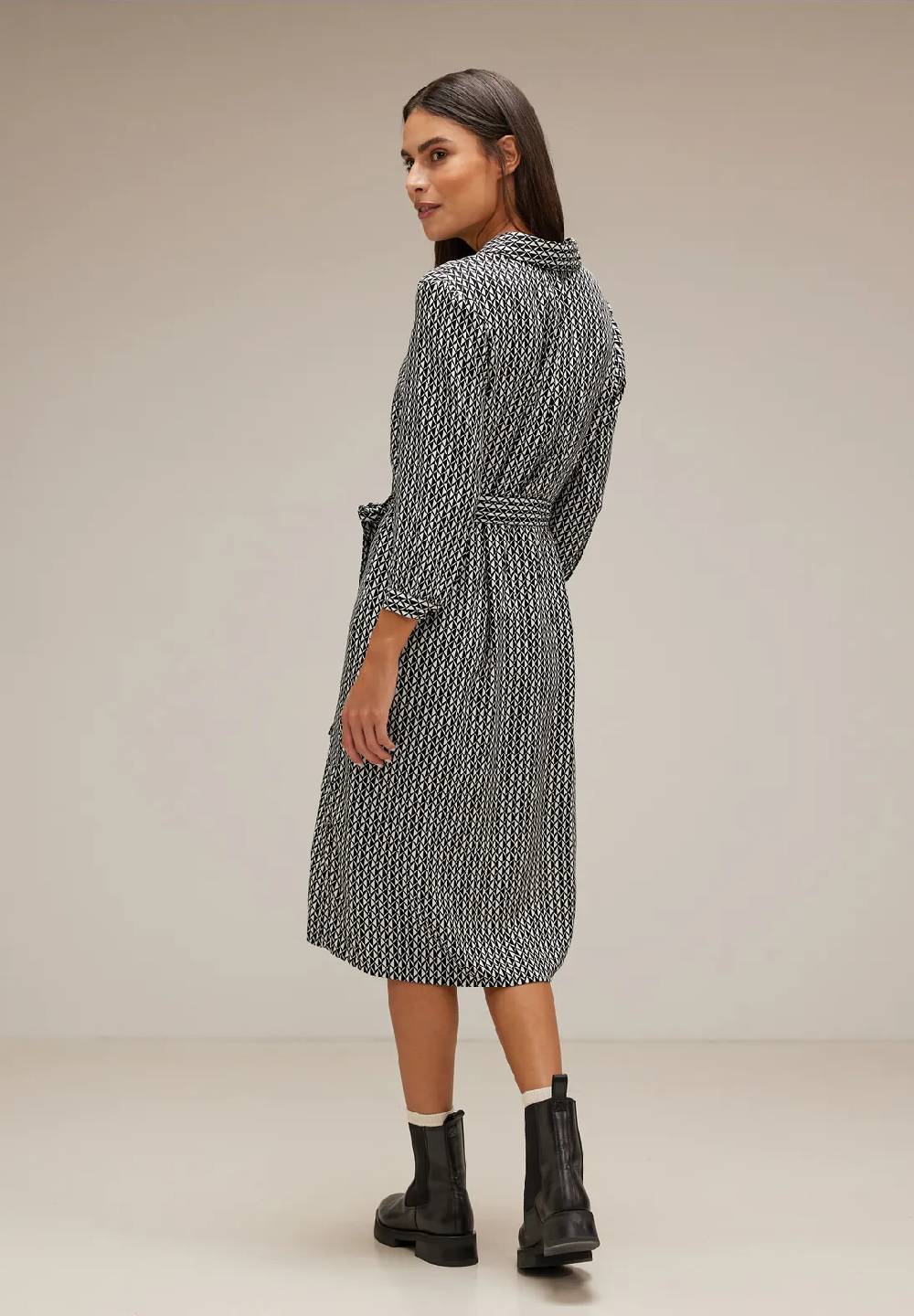 Street One Print Viskose Kleid