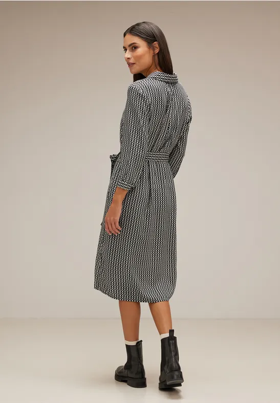 Street One Print Viskose Kleid