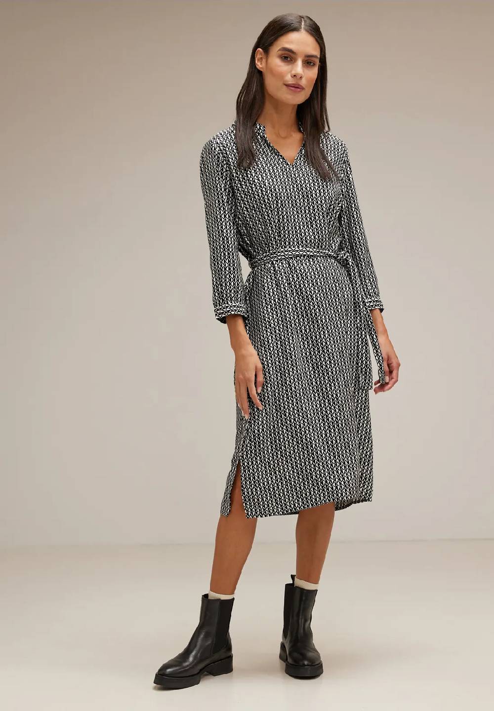 Street One Print Viskose Kleid