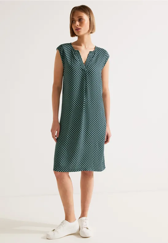 Street One Print Viskose Kleid