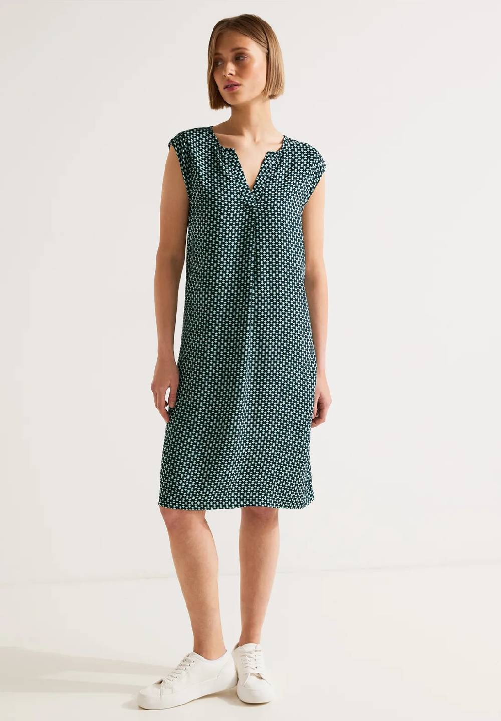 Street One Print Viskose Kleid
