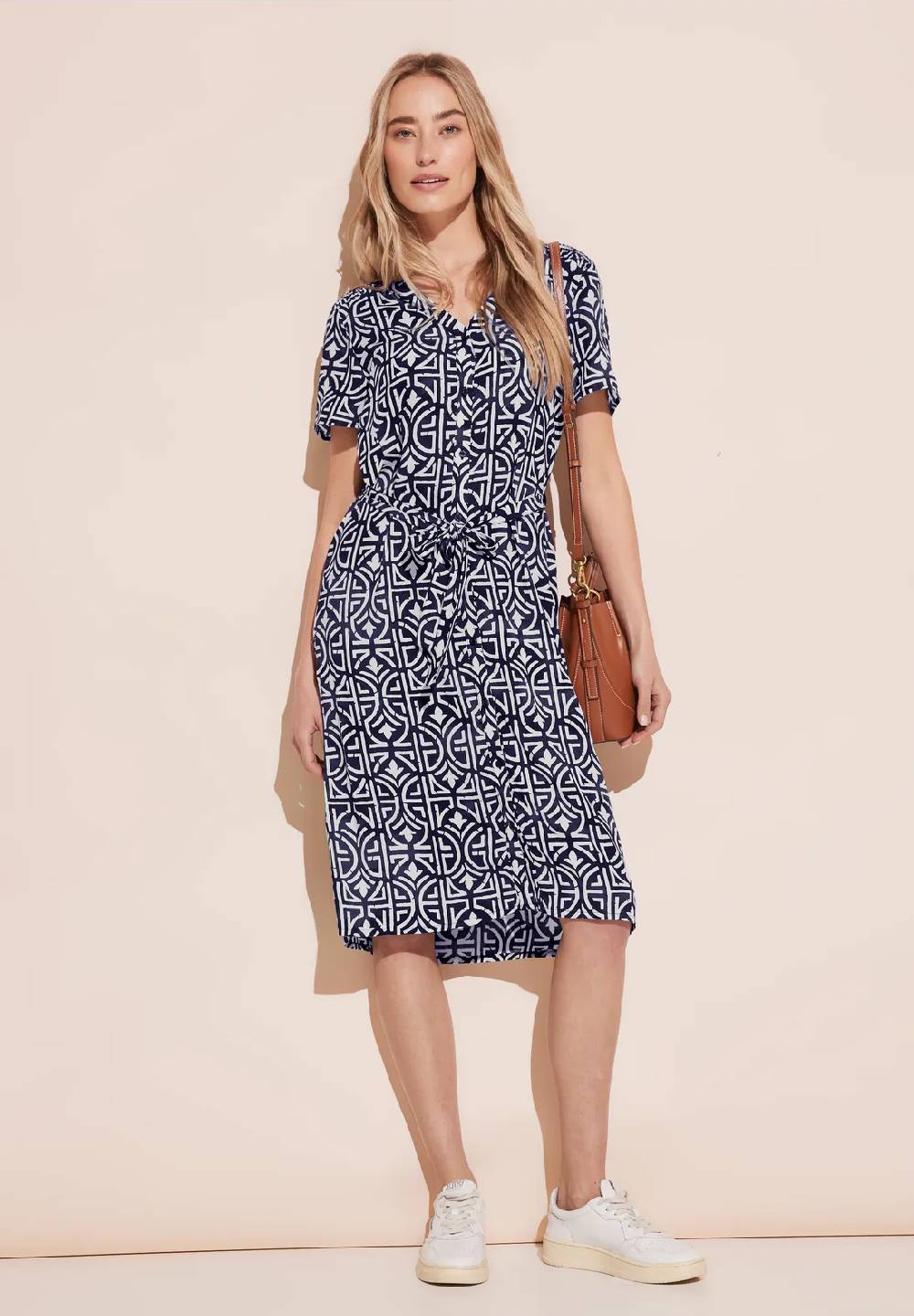 Street One Print Viskose Kleid