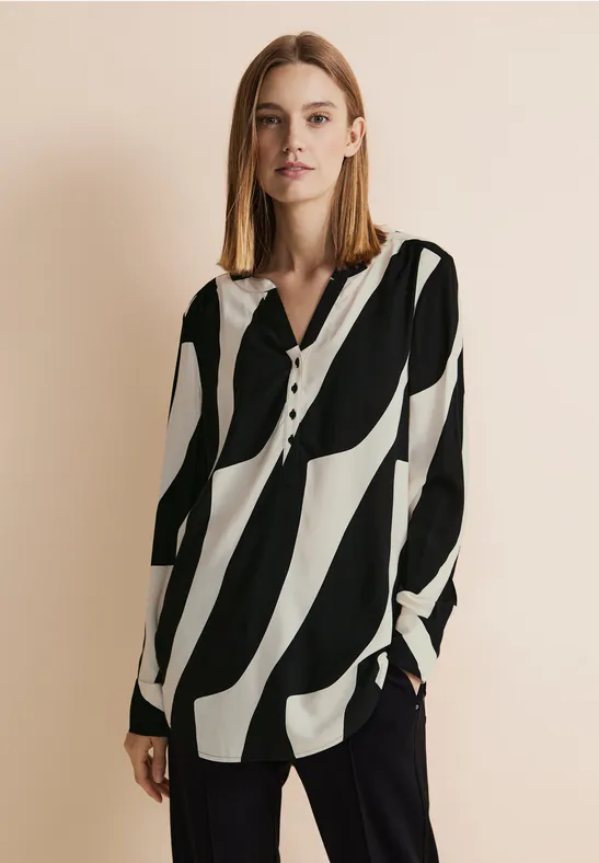 Street One Print Viskosebluse