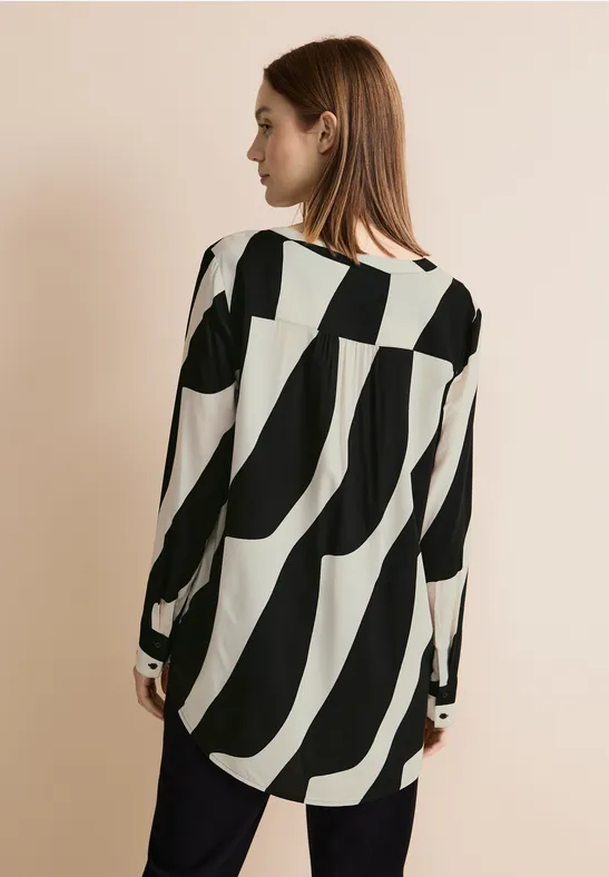 Street One Print Viskosebluse