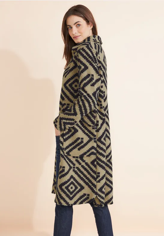Street One Printmantel Mit Wolle